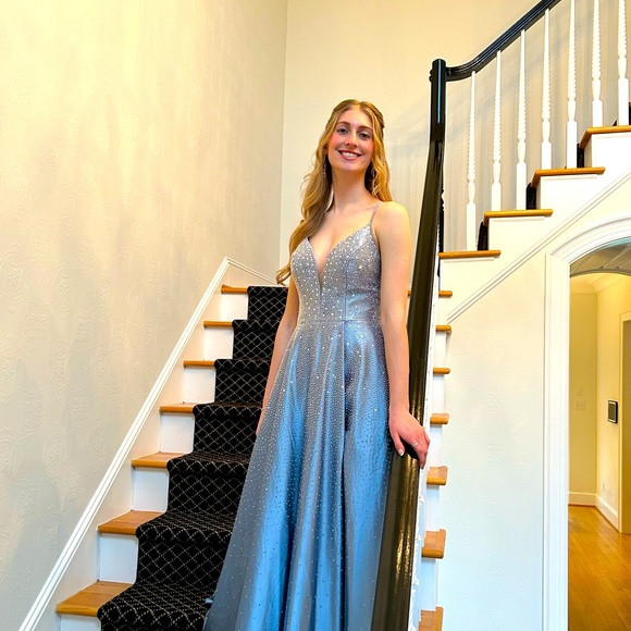 sherri hill prom dress blue Buy dress style № 55832 designed by SherriHill